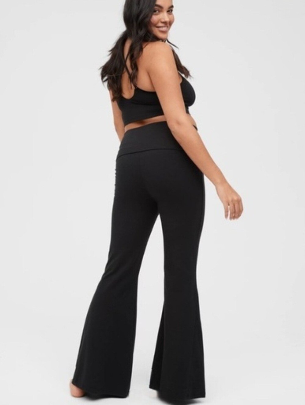 Offline By Aerie OG Foldover Super Flare Hi-rise Yoga Pants